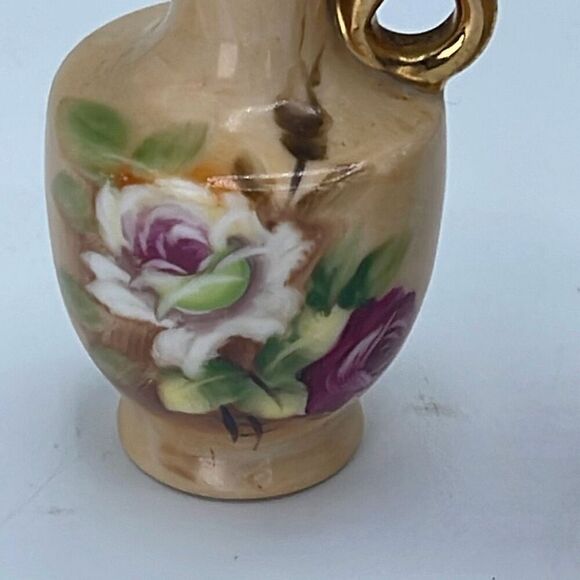 Vintage Lefton porcelain flower and fruit miniature pictures. - Picture 5 of 11